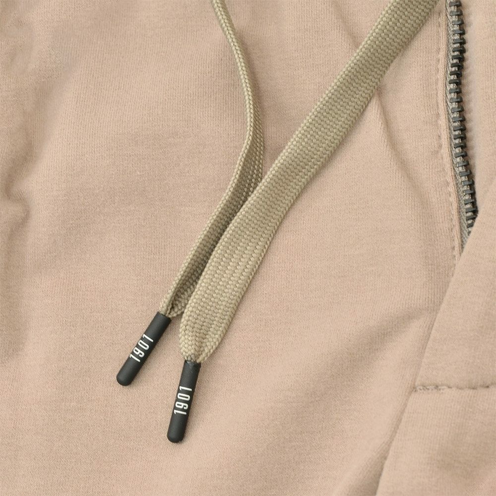 チルコロCIRCOLO1901イージースラックスメンズコットンジャージカシミヤタッチブラウンベージュ裏起毛秋冬新作セットアップ対応ワンプリーツ国内正規品でらでら公式ブランド