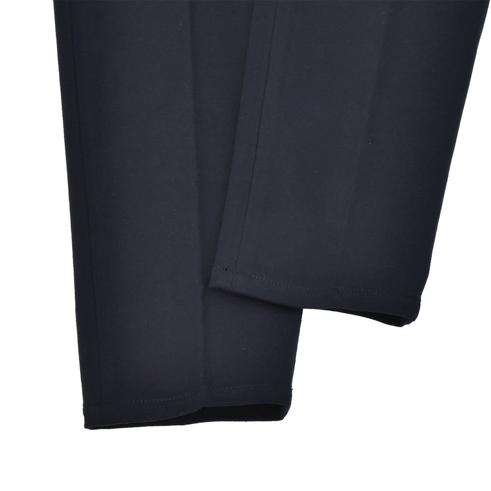 チルコロCIRCOLO1901イージースラックスメンズコットンジャージカシミヤタッチネイビー紺裏起毛秋冬新作セットアップ対応ワンプリーツ国内正規品でらでら公式ブランド