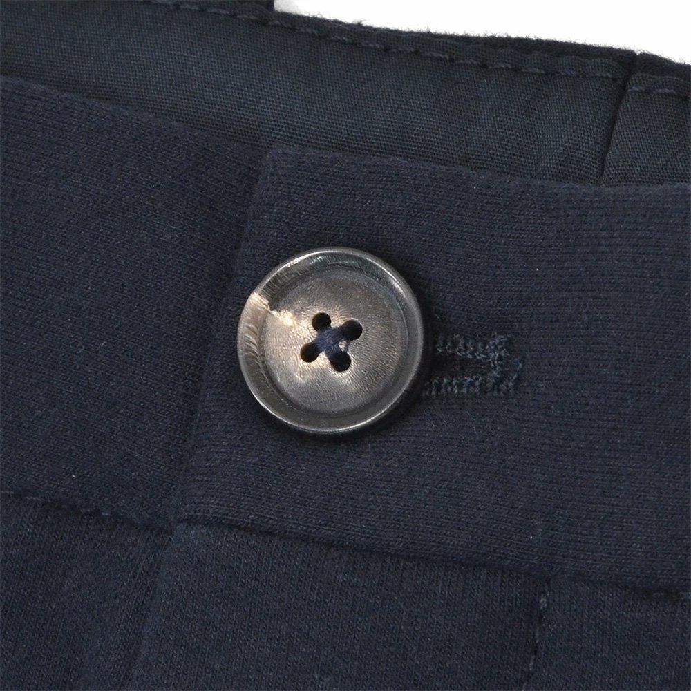 チルコロCIRCOLO1901イージースラックスメンズコットンジャージカシミヤタッチネイビー紺裏起毛秋冬新作セットアップ対応ワンプリーツ国内正規品でらでら公式ブランド