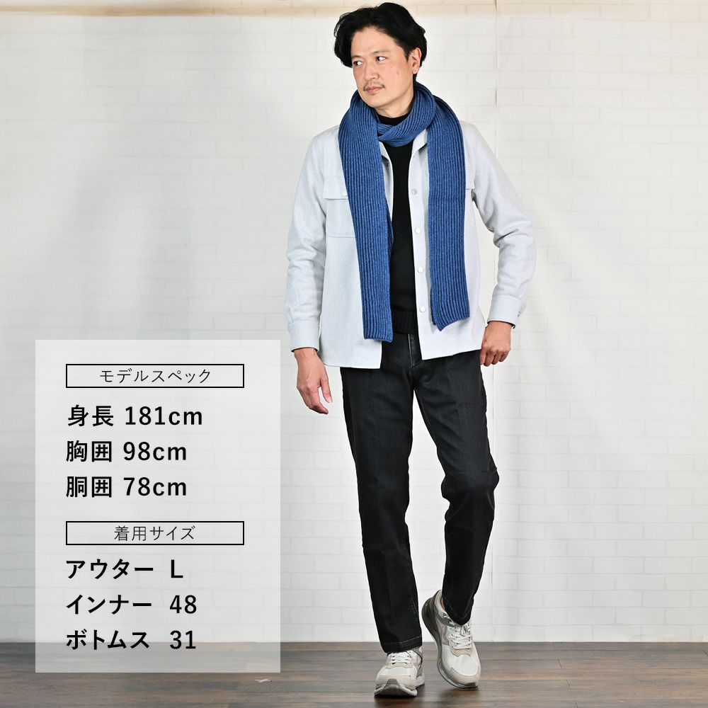 レッドカードトーキョーREDCARDTOKYOデニムスラックスメンズストレッチジーンズSlackスラック3者混生地ブラックユーズド1プリーツセンタークリーススリムテーパードでらでら公式ブランド