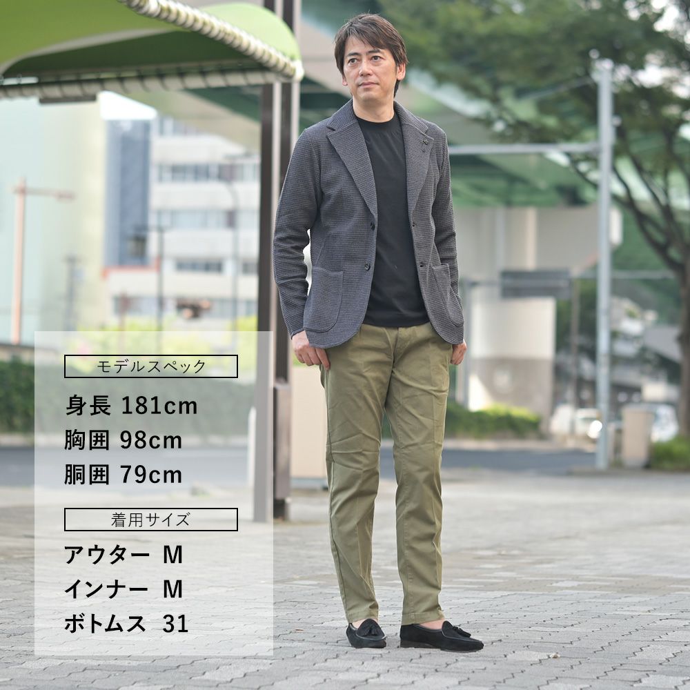 レッドカードトーキョーREDCARDTOKYOチノパンツメンズSlackスラックコットンストレッチ1プリーツセンタークリースオリーブスリムテーパードでらでら公式ブランド