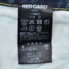 レッドカードトーキョーREDCARDTOKYOデニムパンツメンズスリムテーパードジーンズリズムRhythmストレッチデニムミッドブルーヴィンテージ加工でらでら公式ブランド