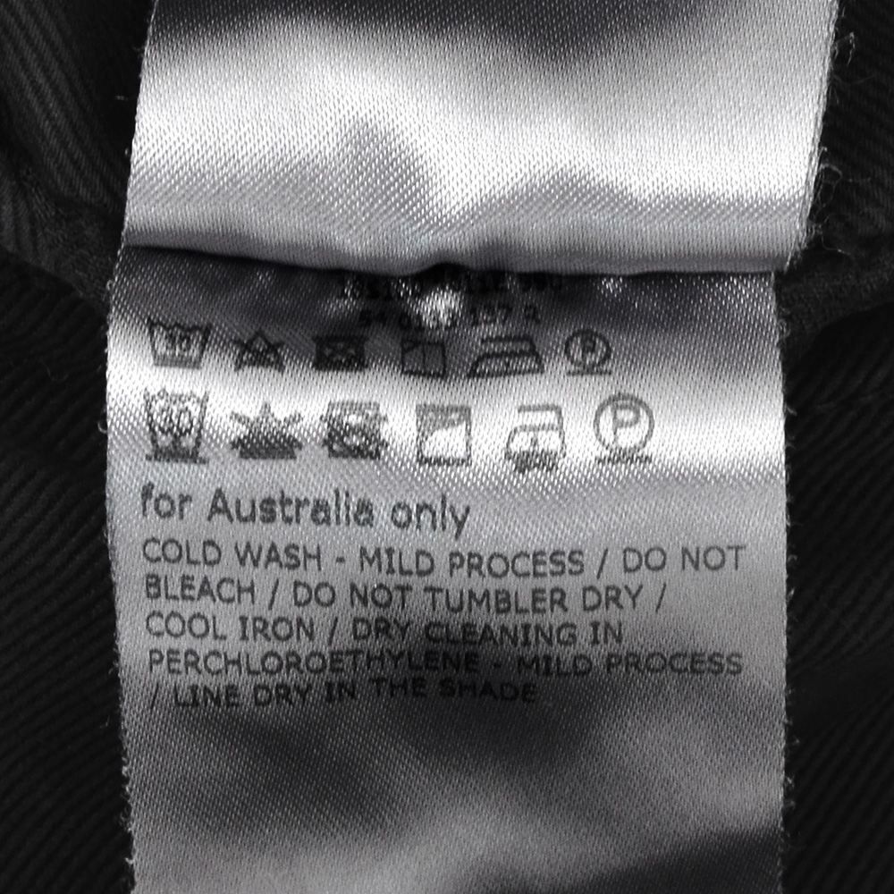 インコテックスINCOTEXSLACKSコットンパンツメンズチノスラックス100番ストレッチツイルブラック黒ノープリーツ製品染めスリムフィット刺繍ブランドロゴ国内正規品でらでら公式ブランド