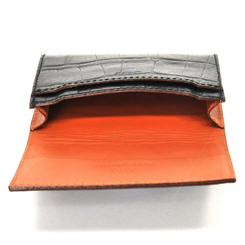 フェリージfelisi国内正規品カードケース名刺入れクロコ型押しレザー450/SA003ブラックプレゼントブランドでらでら公式