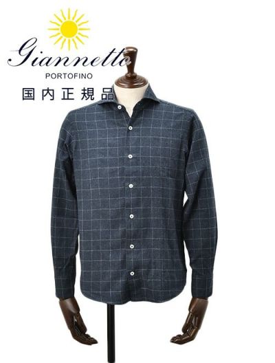 新品ジャンネット 長袖シャツ サイズ38 楽天市場】Giannetto ジャンネット シャツ（サイズ（S/M/L）S