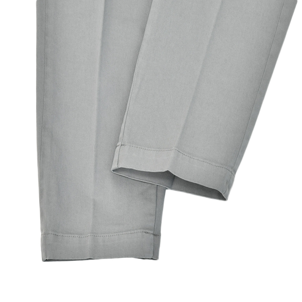 アントレアミENTREAMISコットンパンツメンズチノスラックス8188モデルストレッチコットンツイルグレースリムテーパードアイコンパッチ国内正規品でらでら公式ブランド