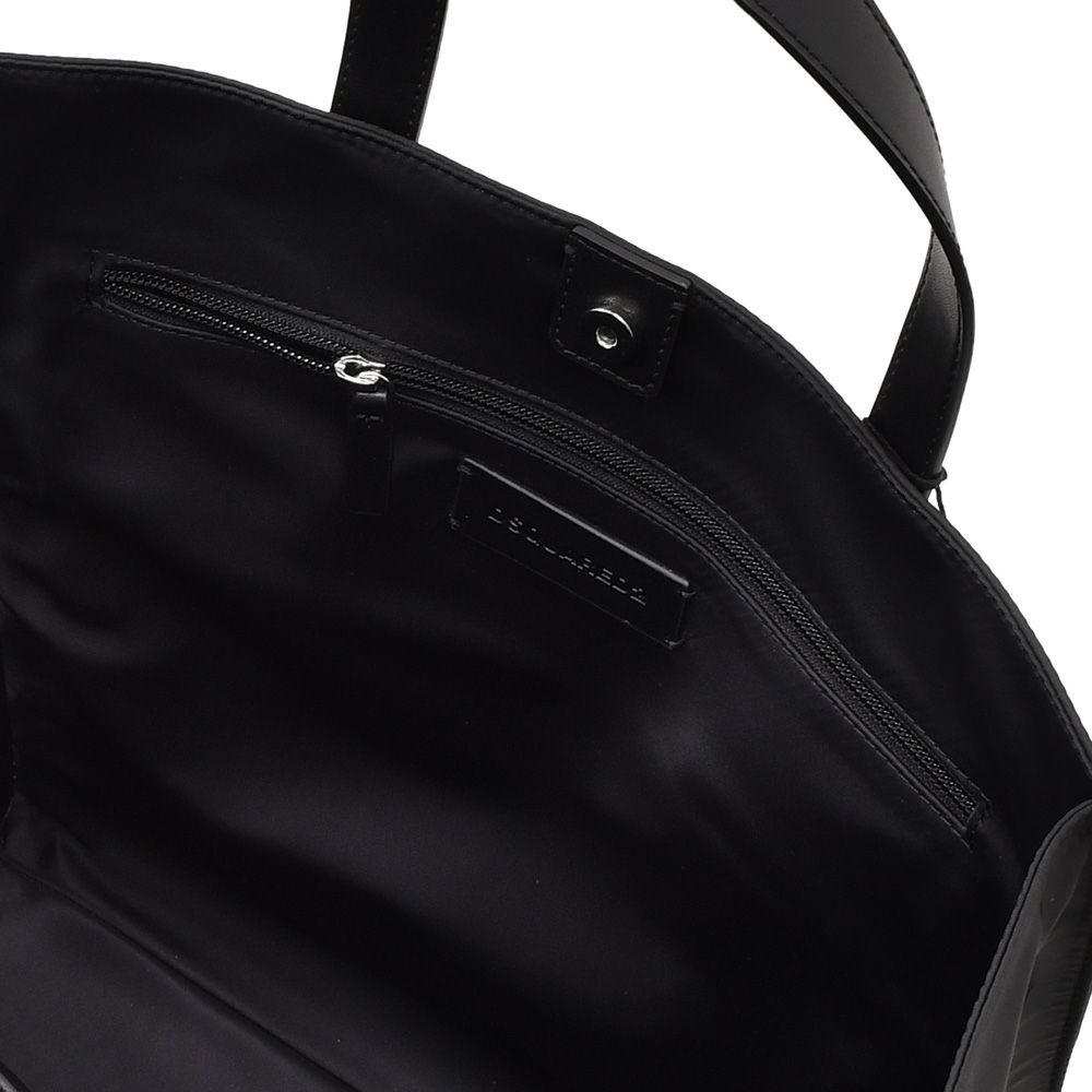 ディースクエアードDSQUARED2トートバッグ男女兼用S82SPM0097ナイロンブラック黒レザーハンドルOBSESSED2国内正規品でらでら公式ブランド