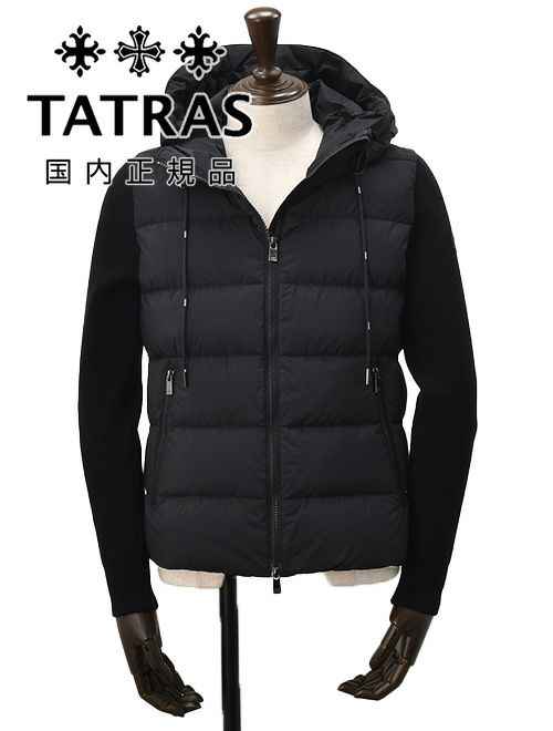 タトラス TATRAS ハイブリッドダウンジャケット メンズ ニット