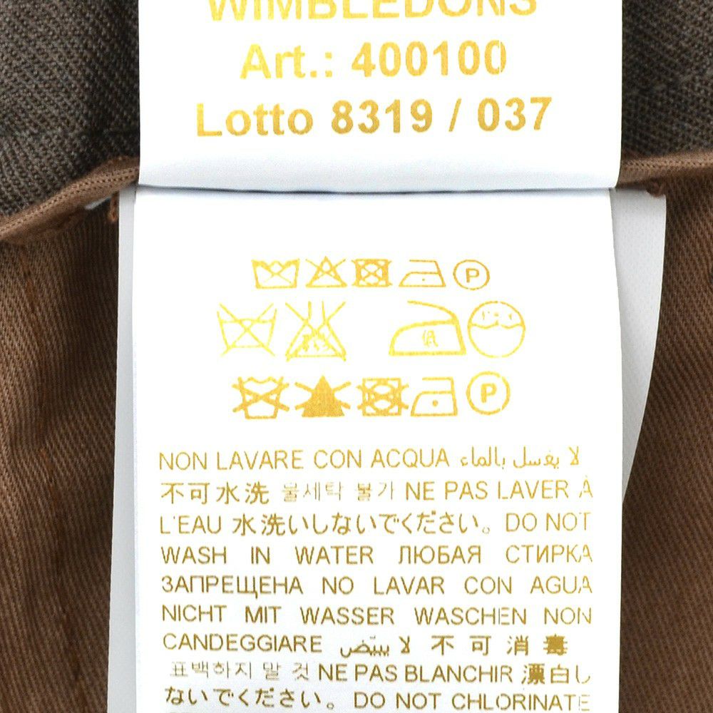 ブリリアBRIGLIA1949イージースラックスメンズウールパンツウィンブルドンWIMBLEDONSMarzotto社製ウール生地ブラウン茶テーパードシルエットゴムウエスト&ドローコード国内正規品でらでら公式ブランド