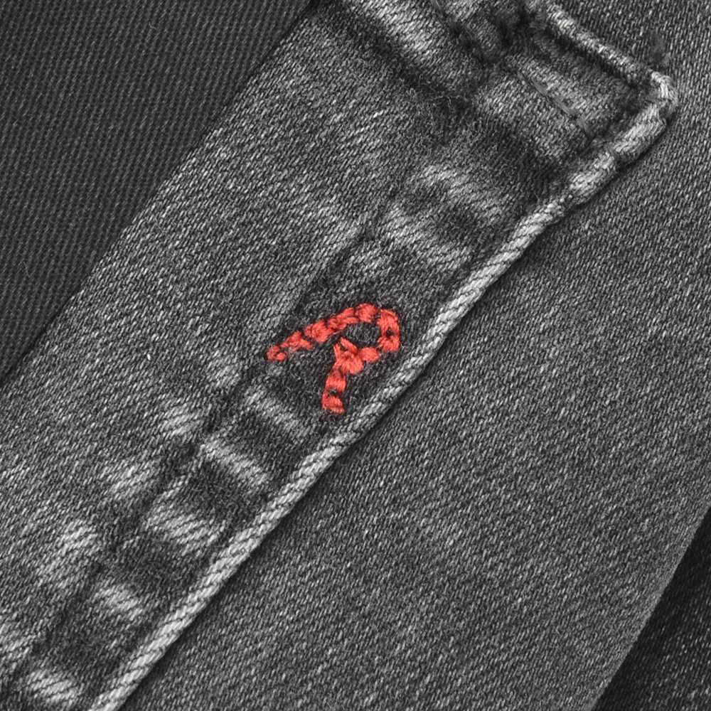 リプレイREPLAYストレッチデニムメンズストレートジーンズGROVERグローバーモデルHyperflexシリーズブラックウォッシュ11.5オンスコインポケットセルビッチテープ仕様国内正規品でらでら公式ブランド