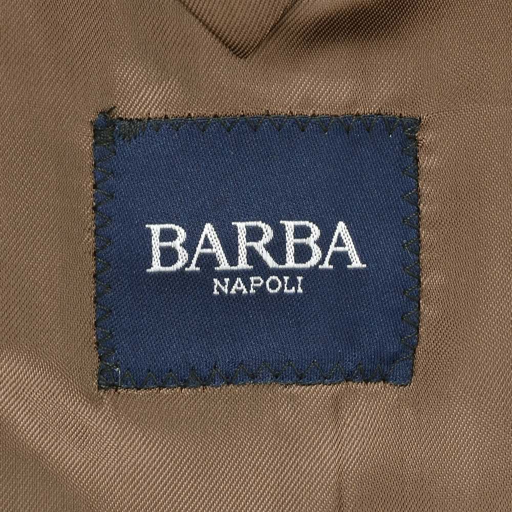【ポイント8倍11/119:59まで】バルバBARBAダブルブレストコートメンズCLANGクランウールLoroPiana社製ファブリックキャメルミドル丈6つ釦国内正規品でらでら公式ブランド