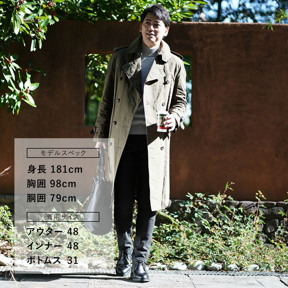 インコテックスINCOTEXウールスラックスメンズ100番ウールポリエステル混紡チャコールグレーノープリーツフランネル国内正規品でらでら公式ブランド