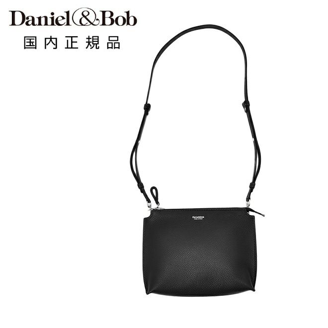 ダニエル&ボブDaniel&Bobショルダーバッグ男女兼用レザーバッグOTELLOSHOULDERブラック黒ダニボブアルチェ・アコピアート3WAY仕様調節可能コードイタリア製国内正規品でらでら公式ブランド