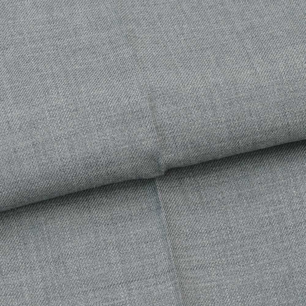 ビーエイブルBEABLEテーパードスラックスメンズイージーパンツRICCARDOリカルドウォッシャブルウール生地グレーメランジ1プリーツストレッチツイル国内正規品でらでら公式ブランド