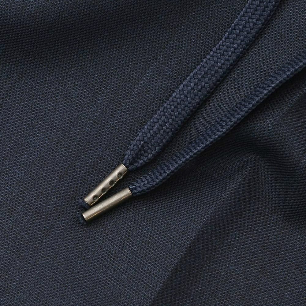 ビーエイブルBEABLEテーパードスラックスメンズイージーパンツRICCARDOリカルドウォッシャブルウール生地ネイビー紺1プリーツストレッチツイル国内正規品でらでら公式ブランド