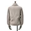 フィリッポデローレンティスFILIPPODELAURENTIISショールカラーカーディガンメンズリブ編みミドルゲージニットエクストラファインメリノウールグレージュ長袖スリムフィット7ゲージ国内正規品でらでら公式ブランド