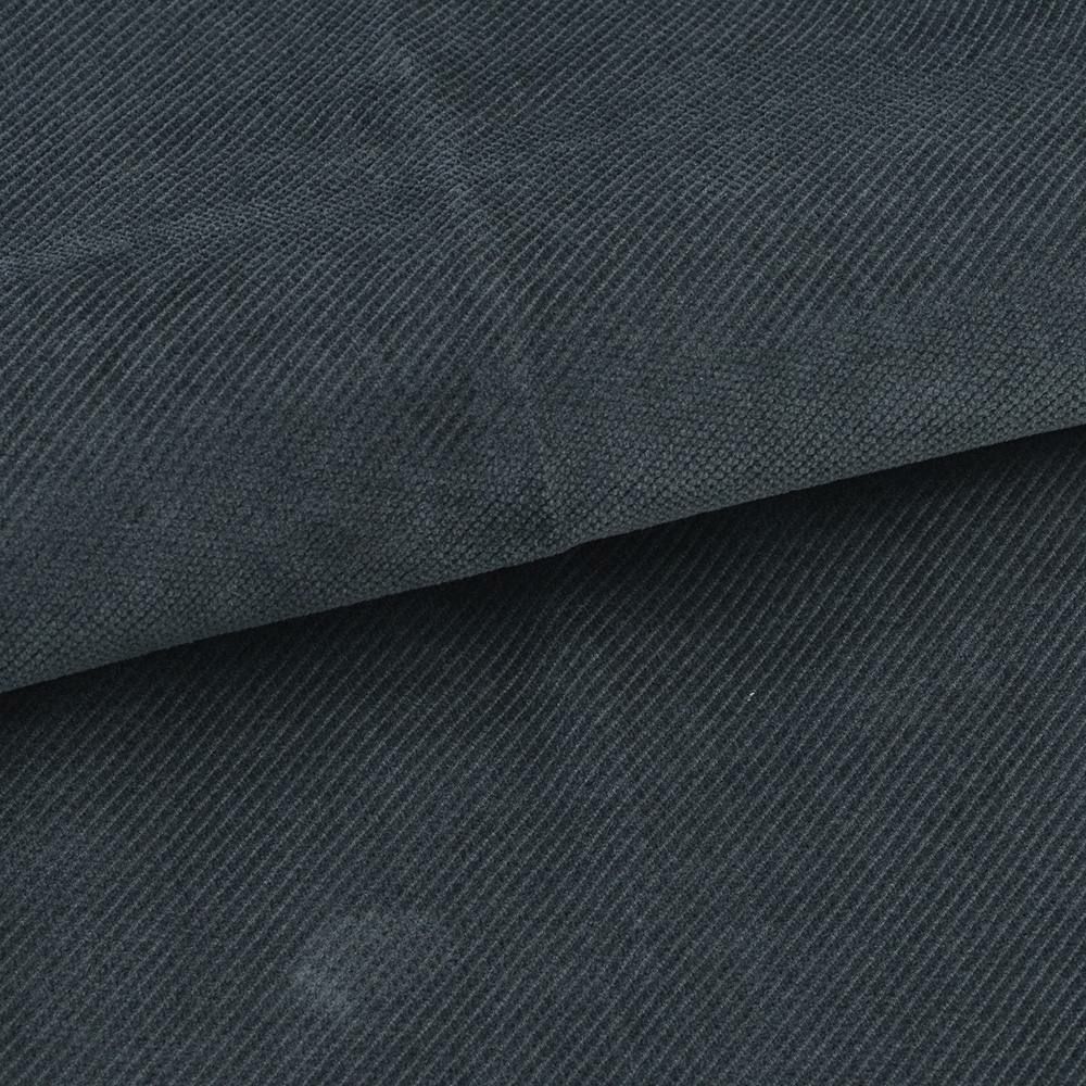 インコテックスINCOTEXコーデュロイパンツメンズ100番ツイル織りコットンストレッチチャコールグレーノープリーツスリムフィットウォッシュド加工国内正規品でらでら公式ブランド