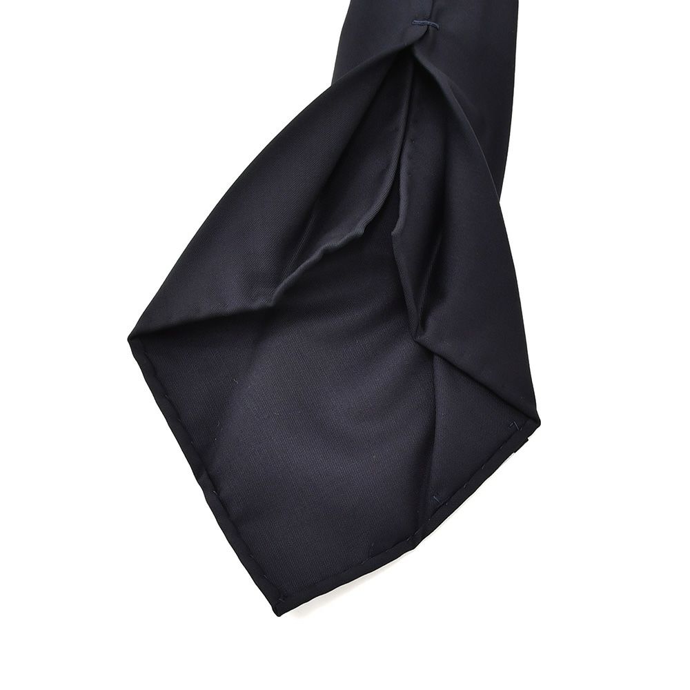 バルバBARBAネクタイメンズセッテピエゲウール100%ネイビー紺7つ折りギフトプレゼントビジネス小物イタリア製国内正規品でらでら公式ブランド