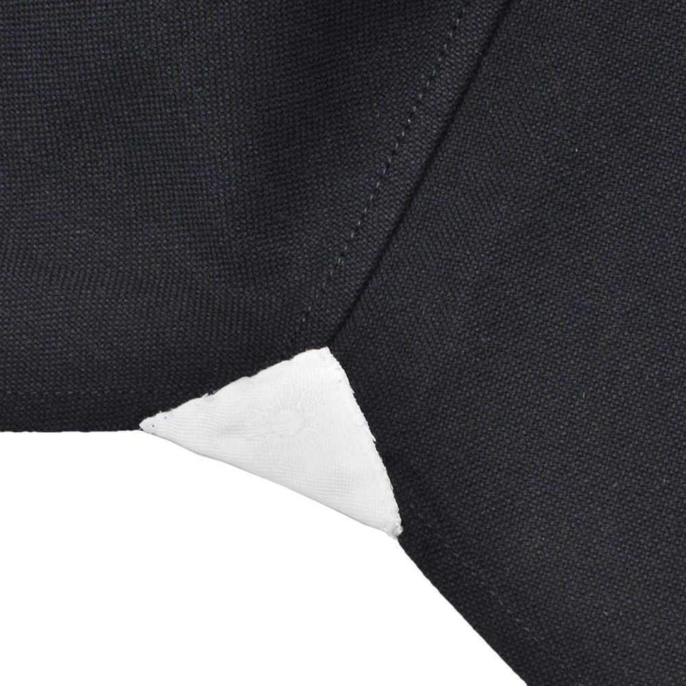 ジャンネットGIANNETTO長袖シャツメンズロイヤルオックスフォード生地スリムフィットSLIMFITブラック黒ホリゾンタル襟コットン100％イタリア製国内正規品でらでら公式ブランド