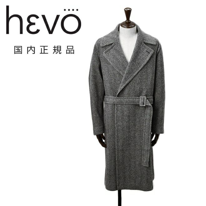 イーヴォ HEVO ベルテッドコート メンズ タイロッケン BRINDISI