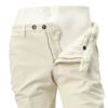 ブリリアBRIGLIA1949細畝コーデュロイパンツメンズコットンスラックスBG03モデルアイボリー白ノープリーツテーパードシルエット3点留めフロント国内正規品でらでら公式ブランド