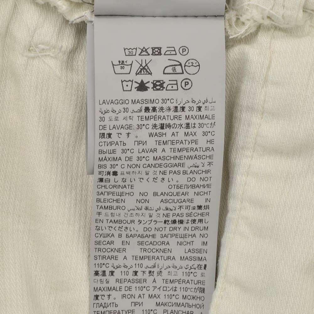 ブリリアBRIGLIA1949細畝コーデュロイパンツメンズコットンスラックスBG03モデルアイボリー白ノープリーツテーパードシルエット3点留めフロント国内正規品でらでら公式ブランド