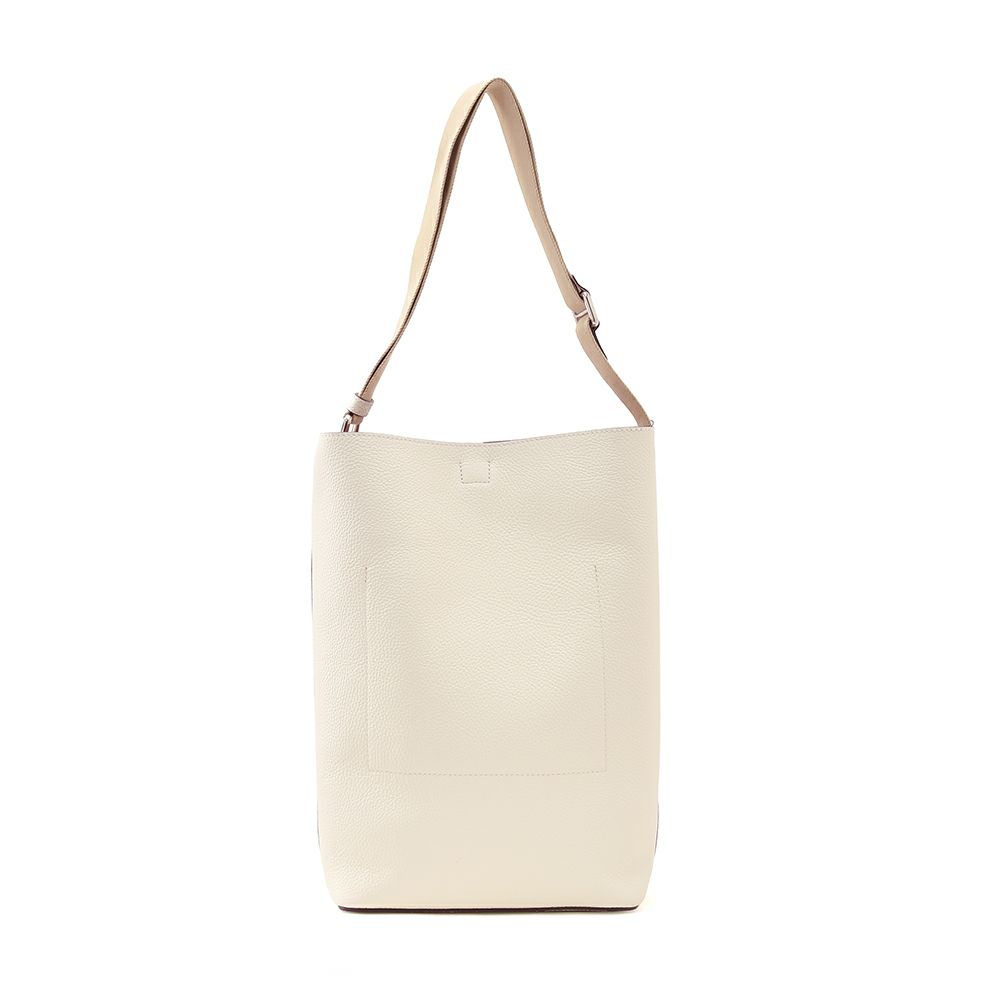 ダニエル&ボブDaniel&Bob縦長ショルダーバッグ男女兼用レザーバッグETTOREエットレアイボリー白ダニボブアルチェ・アコピアート調節可能コードイタリア製国内正規品でらでら公式ブランド