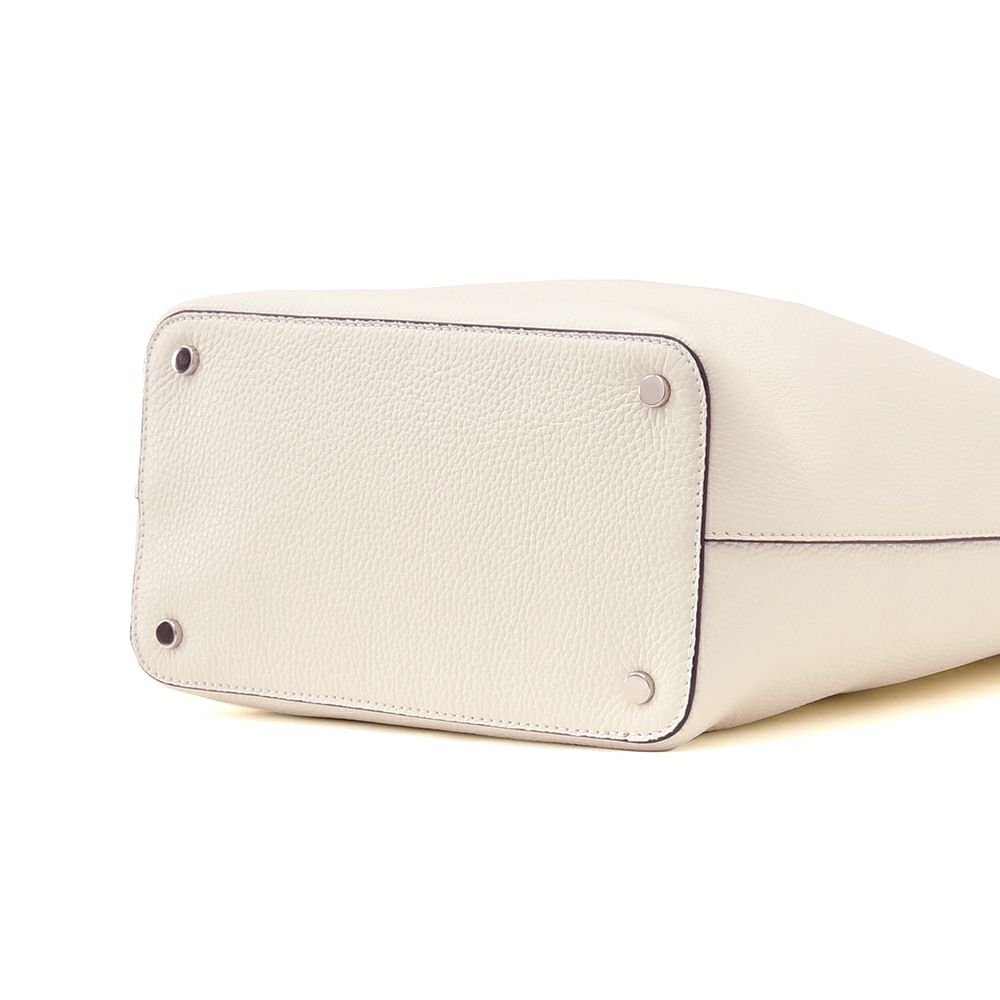 ダニエル&ボブDaniel&Bob縦長ショルダーバッグ男女兼用レザーバッグETTOREエットレアイボリー白ダニボブアルチェ・アコピアート調節可能コードイタリア製国内正規品でらでら公式ブランド