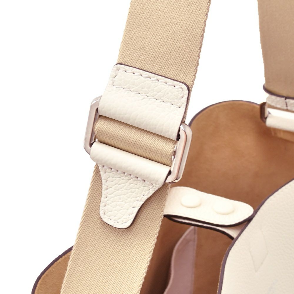 ダニエル&ボブDaniel&Bob縦長ショルダーバッグ男女兼用レザーバッグETTOREエットレアイボリー白ダニボブアルチェ・アコピアート調節可能コードイタリア製国内正規品でらでら公式ブランド