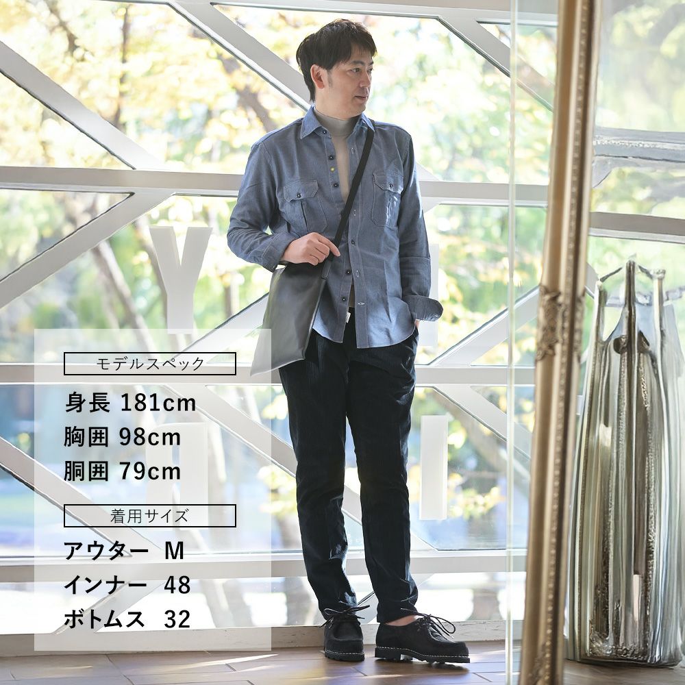 ビーエイブルBEABLEコーデュロイパンツメンズRICCARDOリッカルドストレッチコーデュロイブラック黒1プリーツジップフライ国内正規品でらでら公式ブランド