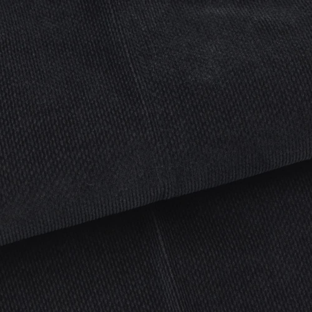 アントレアミENTREAMIS細畝コーデュロイパンツメンズコットンスラックス8188モデルブラック黒スリムテーパードガーメントダイアイコンパッチ国内正規品でらでら公式ブランド