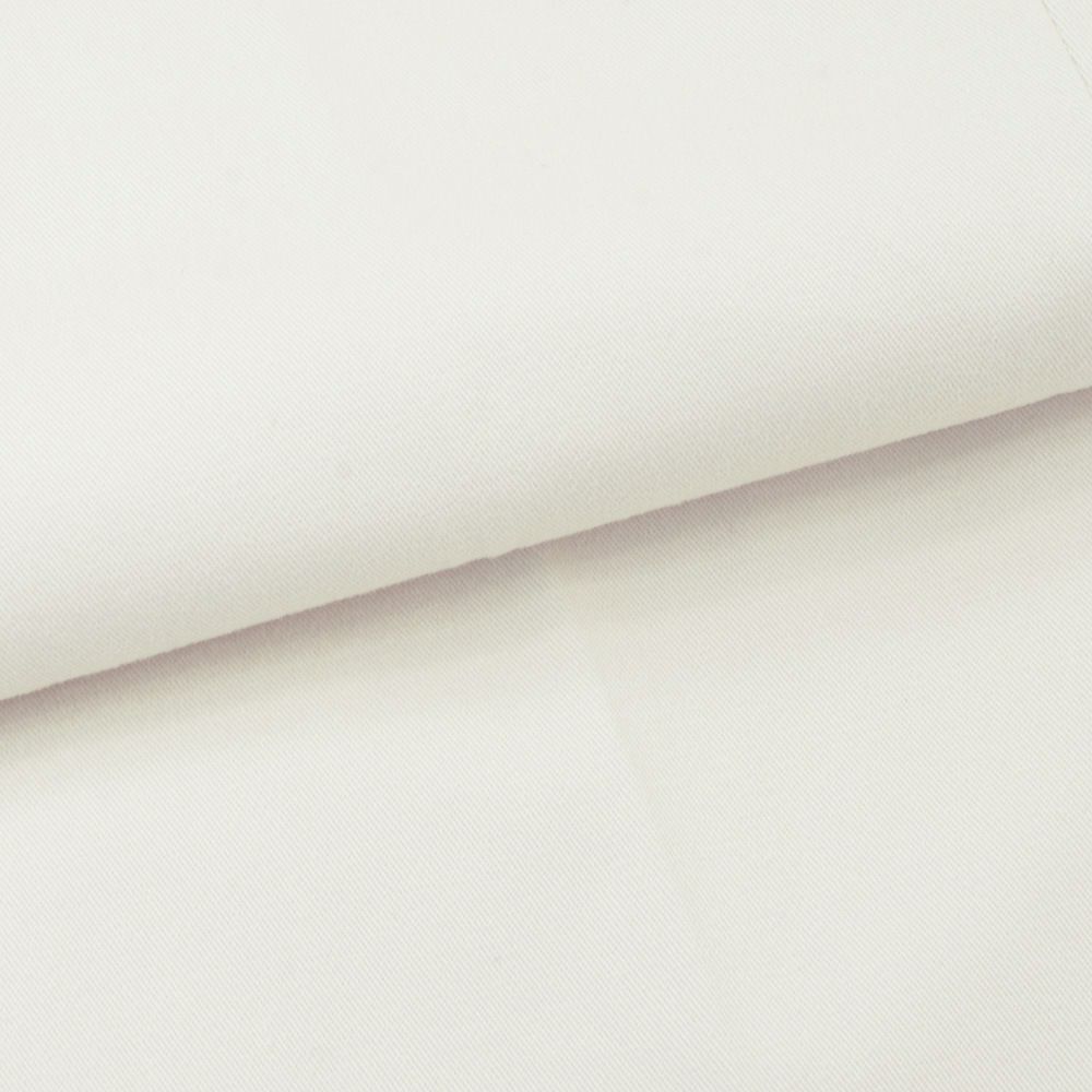 ベルウィッチBERWICHチノスラックスメンズコットンパンツMORELLOモレッロ当店別注オフホワイト白ノープリーツ先染めツイル生地スリムテーパード3点留めフロント国内正規品でらでら公式ブランド