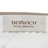 ベルウィッチBERWICHチノスラックスメンズコットンパンツMORELLOモレッロ当店別注オフホワイト白ノープリーツ先染めツイル生地スリムテーパード3点留めフロント国内正規品でらでら公式ブランド