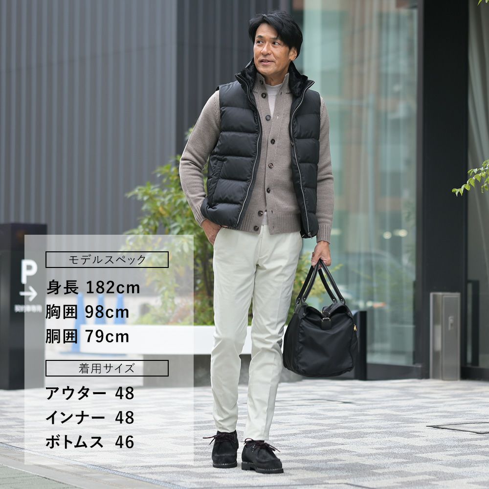 ベルウィッチBERWICHチノスラックスメンズコットンパンツMORELLOモレッロ当店別注オフホワイト白ノープリーツ先染めツイル生地スリムテーパード3点留めフロント国内正規品でらでら公式ブランド