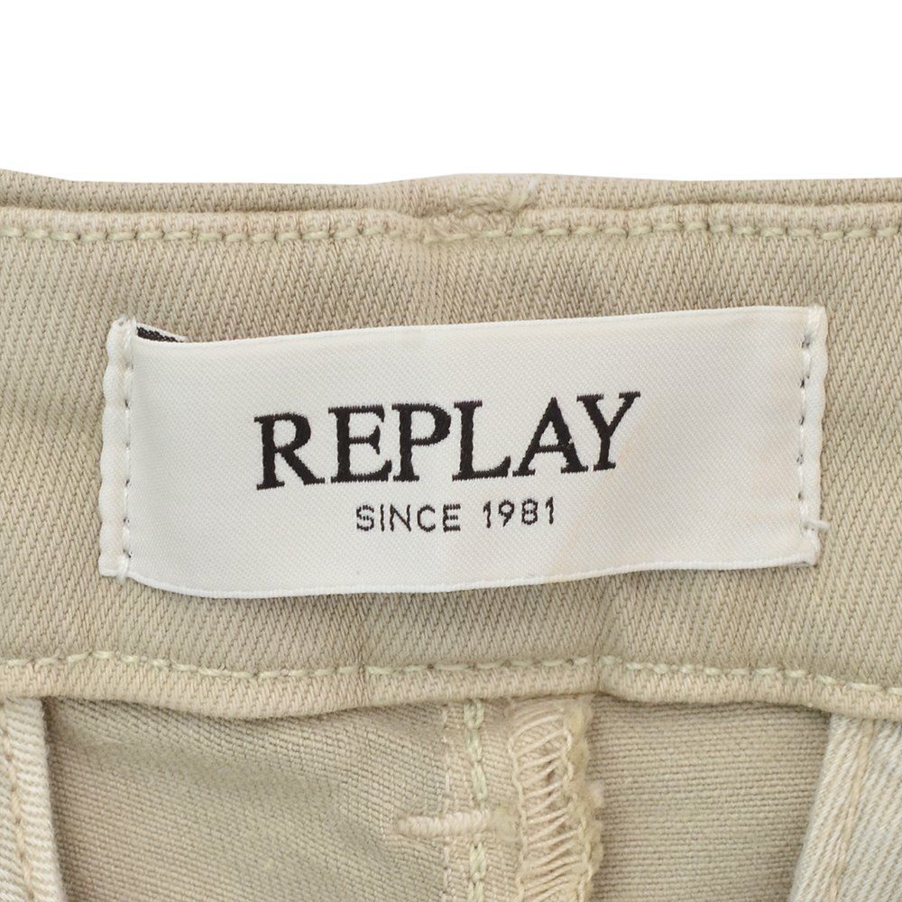 リプレイREPLAYカーゴパンツメンズストレッチパンツJAANモデルHyperflexハイパーフレックスシリーズグレージュ10.5オンススリムフィット国内正規品でらでら公式ブランド