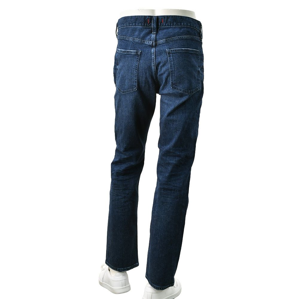 レッドカードトーキョーREDCARDTOKYOデニムパンツメンズストレートジーンズ当店別注モデルRhythmStraightリズムストレートインディゴウォッシュ製品染めオリジナルロゴでらでら公式ブランド