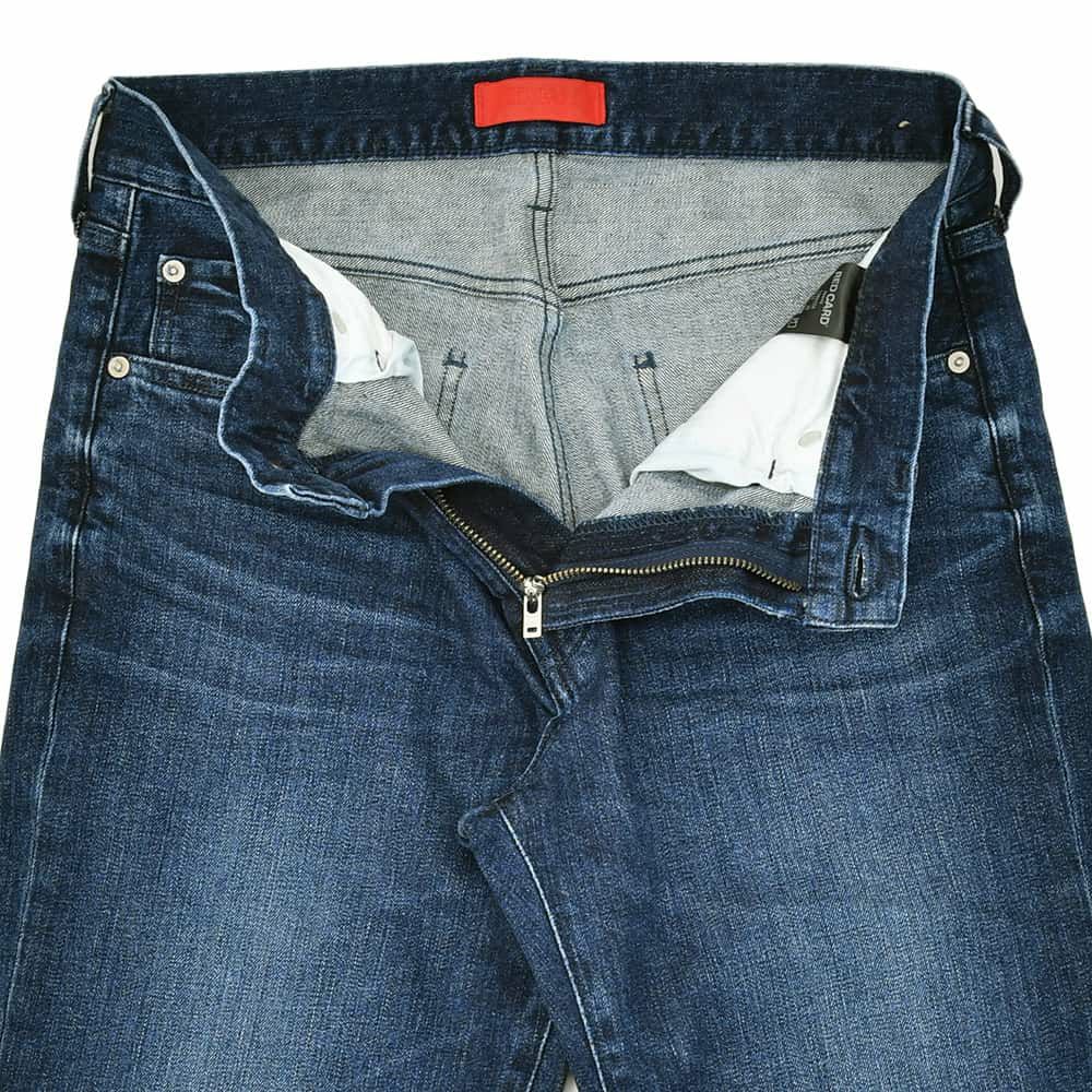 レッドカードトーキョーREDCARDTOKYOデニムパンツメンズストレートジーンズ当店別注モデルRhythmStraightリズムストレートインディゴウォッシュ製品染めオリジナルロゴでらでら公式ブランド