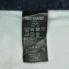 レッドカードトーキョーREDCARDTOKYOデニムパンツメンズストレートジーンズ当店別注モデルRhythmStraightリズムストレートインディゴウォッシュ製品染めオリジナルロゴでらでら公式ブランド