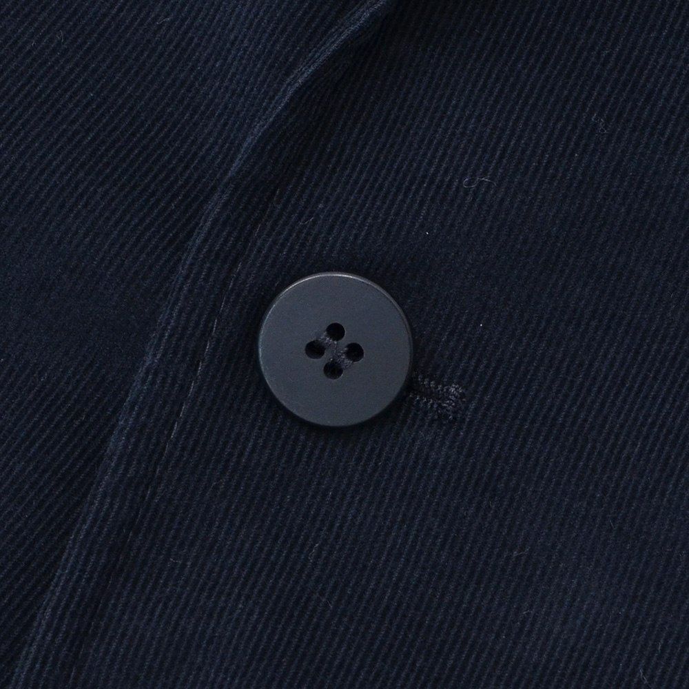 ジャンネットGIANNETTOシャツジャケットメンズCORALLOコラッロシリーズ細畝コーデュロイ生地ネイビー紺シングル2つ釦背抜き仕様イタリア製国内正規品でらでら公式ブランド