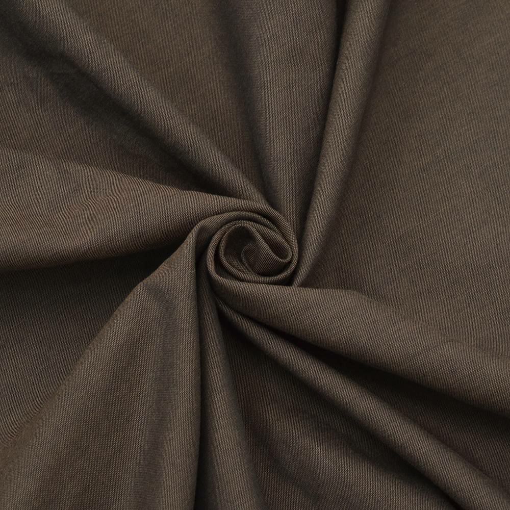 ジャンネットGIANNETTO長袖シャツメンズカラーシャンブレー生地コットン100％ヴィンチフィットVINCIFITブラウン茶ホリゾンタル襟イタリア製国内正規品でらでら公式ブランド