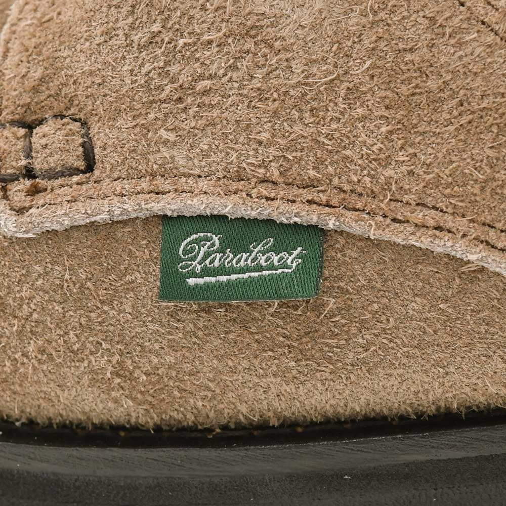 パラブーツPARABOOTUチップシューズメンズモカシンTHIERSティエールカーフスエードグレージュJANNUSOLEジャンヌソールレースアップシューズ国内正規品でらでら公式ブランド