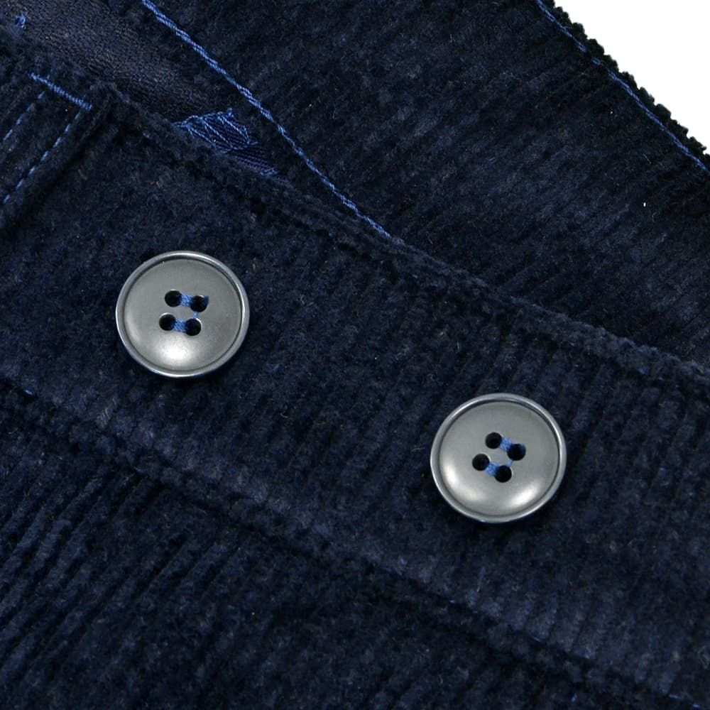 ルトラヴァイユールガリスLETRAVAILLEURGALLICEワークパンツメンズコーデュロイパンツLEPANTALONコットンリネンネイビー紺バックアジャスタールーズシルエット国内正規品でらでら公式ブランド