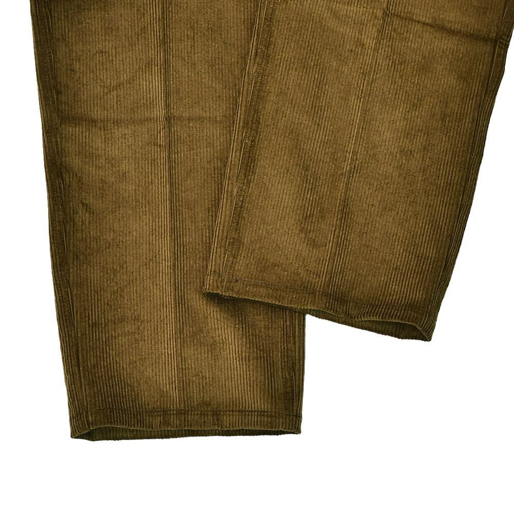 ルトラヴァイユールガリスLETRAVAILLEURGALLICEワークパンツメンズコーデュロイパンツLEPANTALONコットンリネンブラウン茶バックアジャスタールーズシルエット国内正規品でらでら公式ブランド