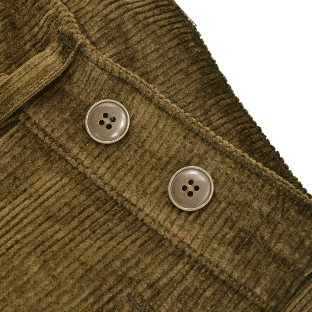 ルトラヴァイユールガリスLETRAVAILLEURGALLICEワークパンツメンズコーデュロイパンツLEPANTALONコットンリネンブラウン茶バックアジャスタールーズシルエット国内正規品でらでら公式ブランド