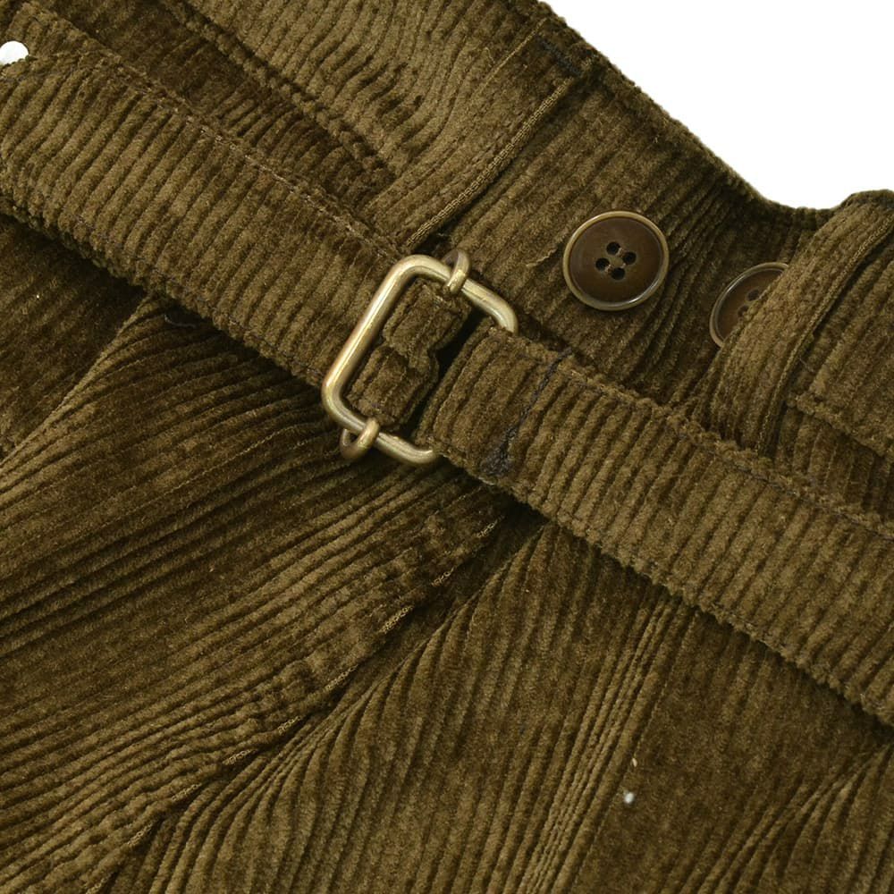 ルトラヴァイユールガリスLETRAVAILLEURGALLICEワークパンツメンズコーデュロイパンツLEPANTALONコットンリネンブラウン茶バックアジャスタールーズシルエット国内正規品でらでら公式ブランド