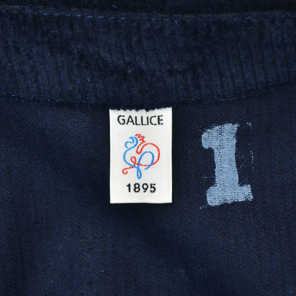 ルトラヴァイユールガリスLETRAVAILLEURGALLICEワークジャケットメンズコーデュロイブルゾンLEBLOUSONRAIEコットンリネンネイビー紺ラグランスリーブ裾アジャスター国内正規品でらでら公式ブランド