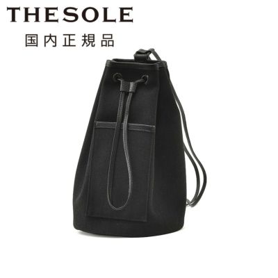 ザソール THE SOLE バックパック メンズ PAUL 楕円フォルム キャンバス