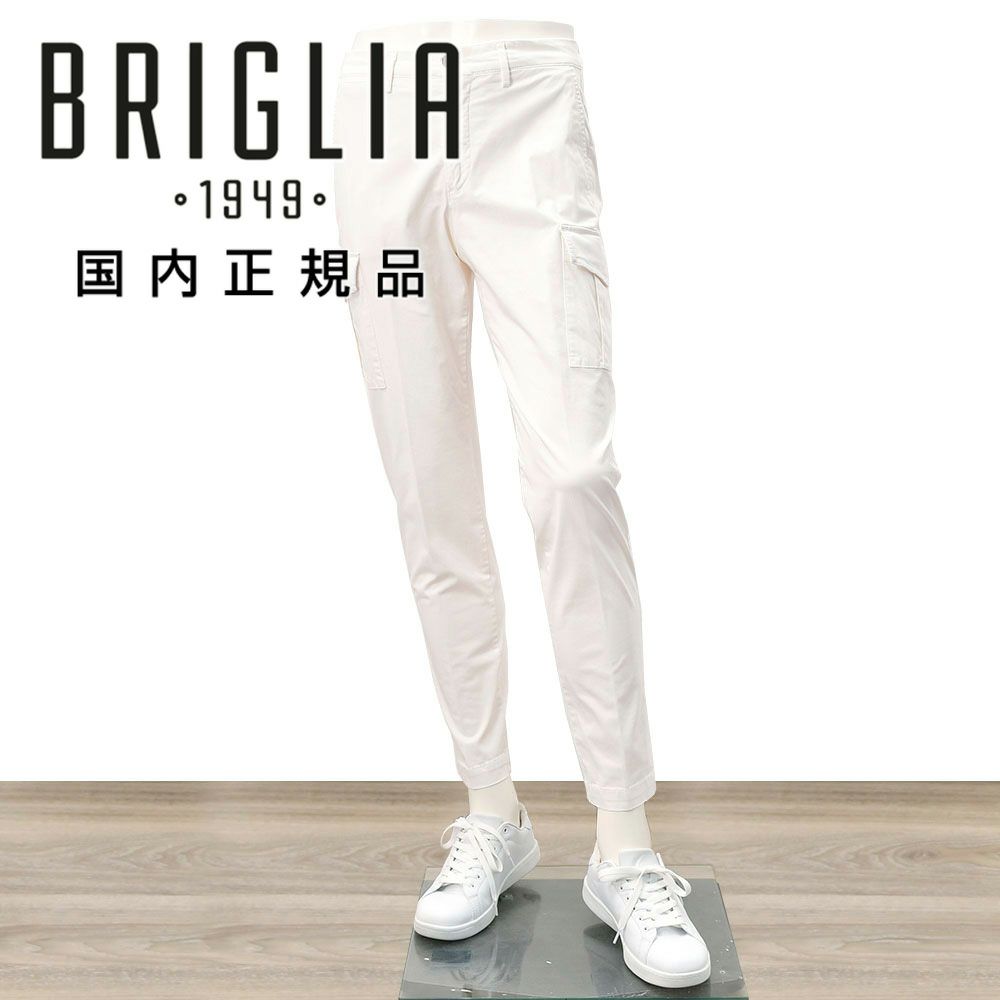 美品 BRIGLIA 1949 50 イタリア製 定価¥45,000程 ファッションディレクター干場義雅氏 生地別注モデル！】BRIGLIA 1949