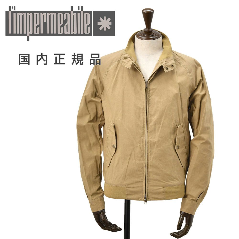 リンペルメアビレ l'impermeabile スタンドカラーブルゾン メンズ